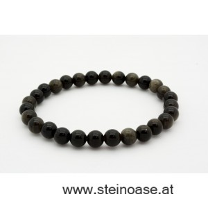 Armband Goldobsidian 6mm